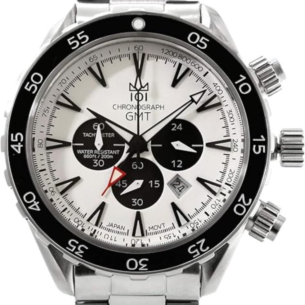 Hyakuichi 101 Chronograph GMT watch, brand new in box